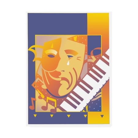 David Chestnutt 'Arts And Music' Canvas Art,18x24